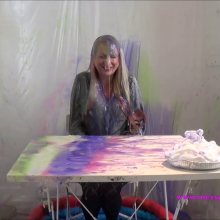 RevSlymsford: Thank-you Desk Ep 1: Jessie takes loads of gunge and pies whilst thanking