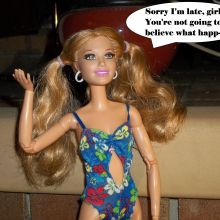 Twilight Man: Diminutive Divas:  Swimsuits and Shaving Cream