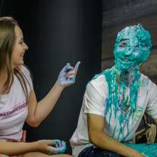 walking the plank: Handsome guys getting pied (arrogant men humiliated by girls)--program 8