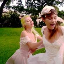 Alana SexyMessyBabes: WetLook Bridal Fight (new video)