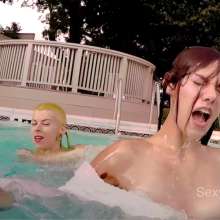 Alana SexyMessyBabes: WetLook Bridal Fight (new video)