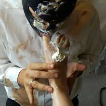 MessyCleo: Cleo demands Bob to clean her messy feet and ruins his best white shirt.