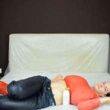 MessyCleo: Cleo ruins 4 new croptops, jeans and boots with baby oil