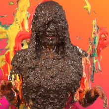 PieZone: New Asian Model Gets Caught Cheating, Punished in Pies and Slime!