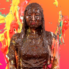 PieZone: New Asian Model Gets Caught Cheating, Punished in Pies and Slime!