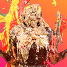 PieZone: New Asian Model Gets Caught Cheating, Punished in Pies and Slime!