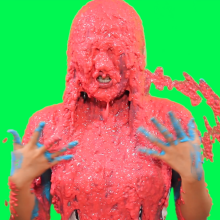 PieZone: It's Raining Slime!  Ronda Reluctantly Returns, Gets A Major Slime Dumping