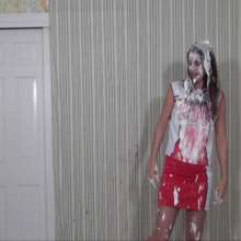 Anglefan.com: MJ becomes a messy cheerleader!