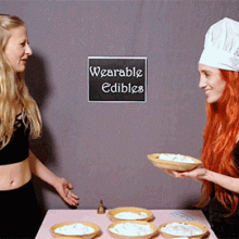 piedpinups: New!  Wearable Edibles a bakery with a difference!