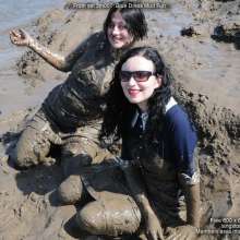 DungeonMasterOne: Blue Dress Mud Fun with Honeysuckle and Rosemary!