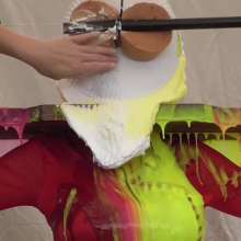 LiquidX: Alex K Pied and Slimed in The Pillory System