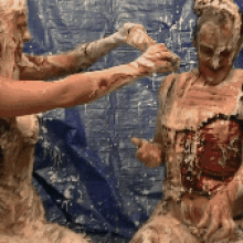 123gunge: Messy Gifs, letters B and C