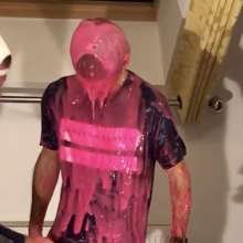 messyste1: Gunged and Ripped White Jeans