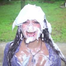 Alana SexyMessyBabes: Lotion Bukkake