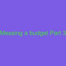 mhop: Messing a Budget Part 3 Oatmeal
