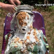 SlapstickStuff: The Return of the 2-Girl Outdoor Slime Shoot!