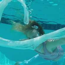 Alana SexyMessyBabes: The White Rabbit (Underwater)