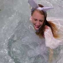 Alana SexyMessyBabes: The White Rabbit (Underwater)