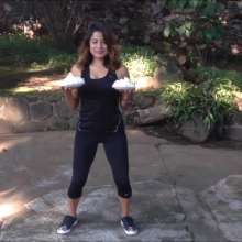 RevSlymsford: Tiswas Girl Gets Fit  With Pie-Ercise