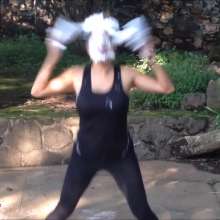 RevSlymsford: Tiswas Girl Gets Fit  With Pie-Ercise