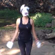 RevSlymsford: Tiswas Girl Gets Fit  With Pie-Ercise