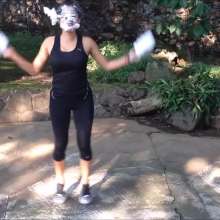 RevSlymsford: Tiswas Girl Gets Fit  With Pie-Ercise