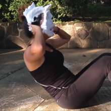 RevSlymsford: Tiswas Girl Gets Fit  With Pie-Ercise