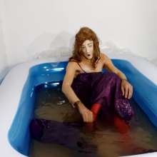Wetlook Doll: Wet Formal Dress