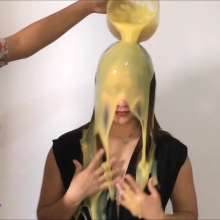RevSlymsford: Yiyi Covered In Slime and Pies By Ana and Messy Ma.