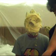 CustardFlanman: Caroline Decorates Flanman's Face, Part 1