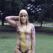 FunFilled Photography: Christy Gets Pied and Slimed by Her Best Friend!