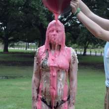 FunFilled Photography: Christy Gets Pied and Slimed by Her Best Friend!