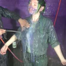 DungeonMasterOne: Denim and Gunge: Cindy Looses Her Splosh Virginity!