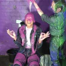 DungeonMasterOne: Denim and Gunge: Cindy Looses Her Splosh Virginity!
