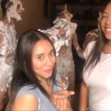 RevSlymsford: Domme Girl Strips, Handjobs + Pies The Strippers!