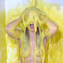 bosunbob: Photoset of Masie Dee grinning, giggling and gunged!