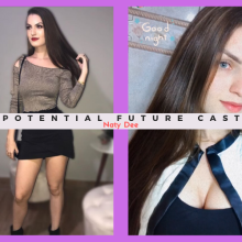walking the plank: potential brunette member of the program