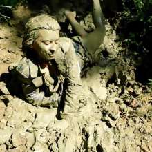 Kaydens: Kaydens Cosplays in Outdoor Clay