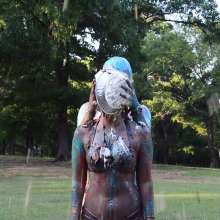 FunFilled Photography: Kelly Gets Pied and Slimed by Caley!