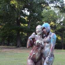 FunFilled Photography: Kelly Gets Pied and Slimed by Caley!