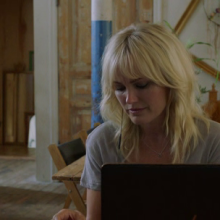 Pinhead: Malin Akerman caked in new movie