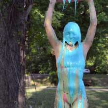 FunFilled Photography: Mallory's Second Time Getting Wet and Messy!