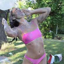 FunFilled Photography: Mallory's Second Time Getting Wet and Messy!