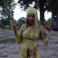 FunFilled Photography: Meg Dons a Green Bikini to Get Wet and Messy!