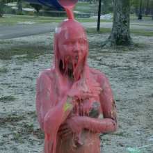 FunFilled Photography: Meg Dons a Green Bikini to Get Wet and Messy!