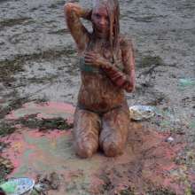 FunFilled Photography: Meg Dons a Green Bikini to Get Wet and Messy!