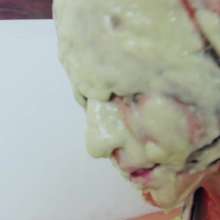 lovingmessy4you: Messy Food Me and Gagged with Black Rope