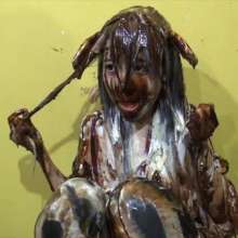 usamilk japanese cosplay: Messy Play of Japanese Cute Cosplay Girl: Guri 04