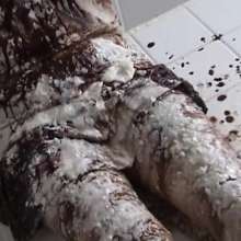 usamilk japanese cosplay: Messy Play of Japanese Cute Cosplay Girl: Ichigo 04