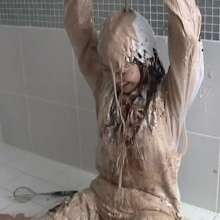 usamilk japanese cosplay: Messy Play of Japanese Cute Cosplay Girl: Ichigo 04
